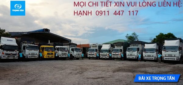 Nhận chở hàng từ TPHCM đến Quảng Bình
