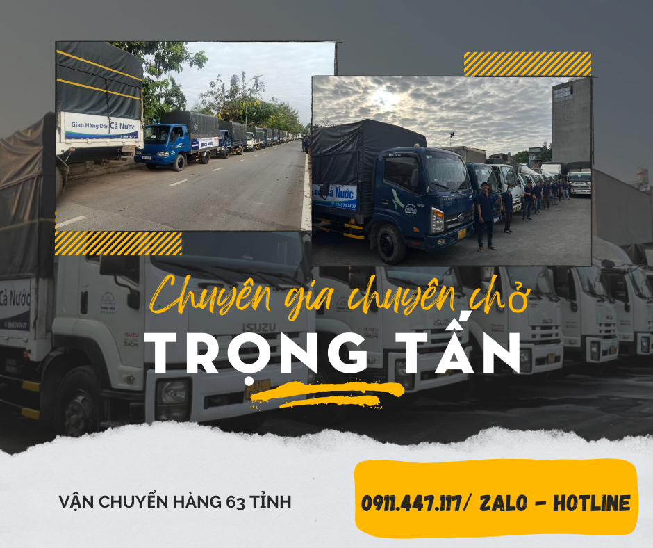 chành xe chở hàng Hà Nội đi Bà Rịa – Vũng Tàu